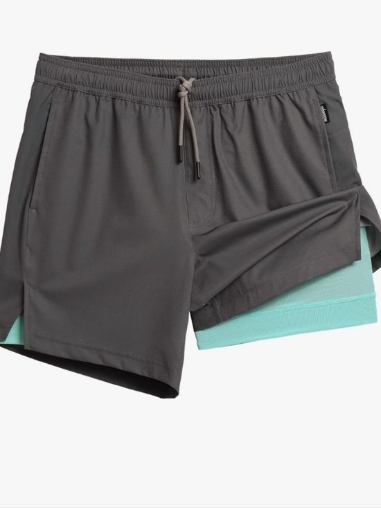 Maamgic Other - 2 in 1 Shorts Men - A built-in compression liner can greatly reduce less chaffin